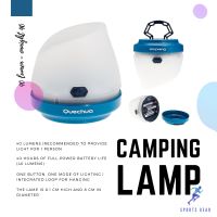 QUECHUA โคมไฟ โคมไฟสำหรับการตั้งแคมป์ รุ่น BL 40 ความสว่าง 40 ลูเมน ( CAMPING LAMP - BL40 - 40 LUMENS ) CAMPING TENTS เต็นท์ แคมป์ปิ้ง ตั้งแคมป์ ไฟฉาย