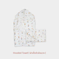 Granny Ben ผ้าขนหนูใยเทนเซลพร้อมหมวก TENCEL™ Muslin Hooded Towel จำนวน 1 ชิ้น