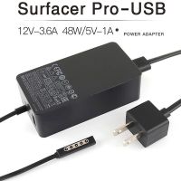 Adapter Charger 48W 12V 3.6a หัวแถบ 5 Pin Microsoft Surface Pro 1 / 2 อะแดปเตอร์ สายชาร์จ เซอร์เฟส 1536 1514 หัว 5 พิน