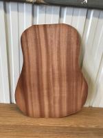 1 pcs Rosewood Back Spruce Back With Brace Wood Kit for 41 inch Acoustic Guitar Luthier Tools Material