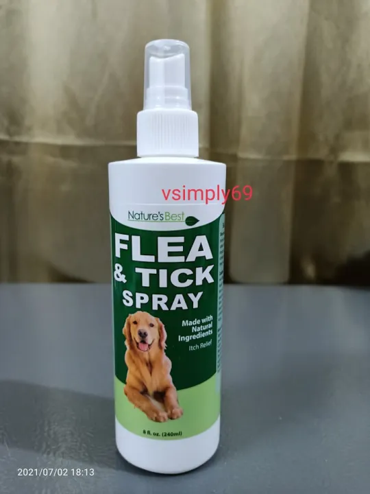 Nature's Best Flea & Tick Spray (240 ml) Lazada PH