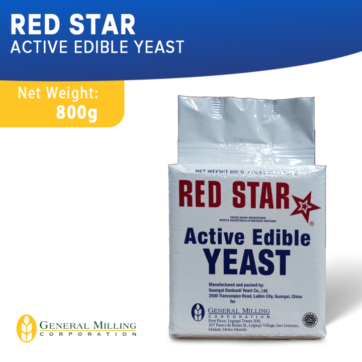 Red Star Active Edible Dry Yeast 800g Lazada PH