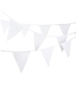 【YF】 20 Flags 8M Garland Bunting Wedding Decoration Silk Fabric Banners Decoratio Bridal Shower