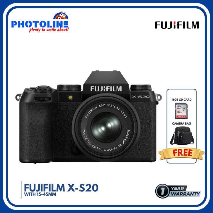 Fujifilm XS20 Mirrorless Camera with 1545mm Lens Lazada PH