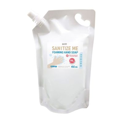 [ใหม่] O-Spa Sanitize me foaming hand wash โอสปา โฟมล้างมือ กลิ่น Candy Cloud ขนาดถุงรีฟิล 450ml