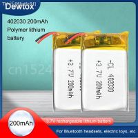 402030 3.7v 200mAh li-ion Lipo cells Lithium Li-Po Polymer Rechargeable Battery For Bluetooth GPS MP3 MP4 Recorder [ Hot sell ] ptfe51