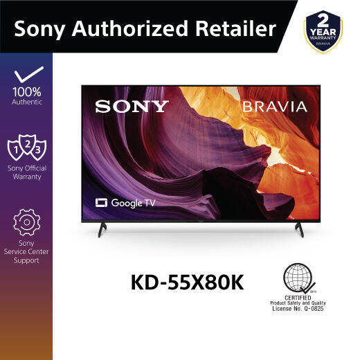 Sony KD-55X80K/ X80K 4K Ultra HD High Dynamic Range (HDR) Smart TV ...