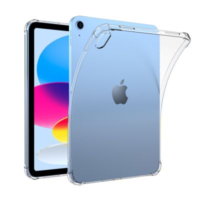 【DT】 hot  Shockproof Silicone Shell For Apple iPad 10 2022 10.9-inch 10th Generation Flexible Tablet Case Clear Back Cover
