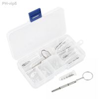 Popular Eyeglass Sun Glasses Nose Pad Optical Watch Screwdriver Repair Screws Nut Tool Assorted Kit with Box Tool Set