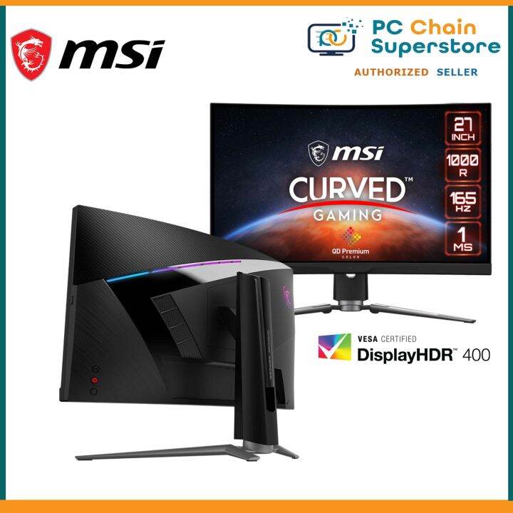 msi 27 inch curved monitor 165hz 1440p