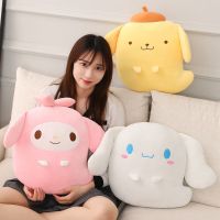 Cute Girls Hold Pillow Sleep Quilt Amphibious Office Artifact Nap Pillow Folded Pillows Blankets Kandy 【AUG】