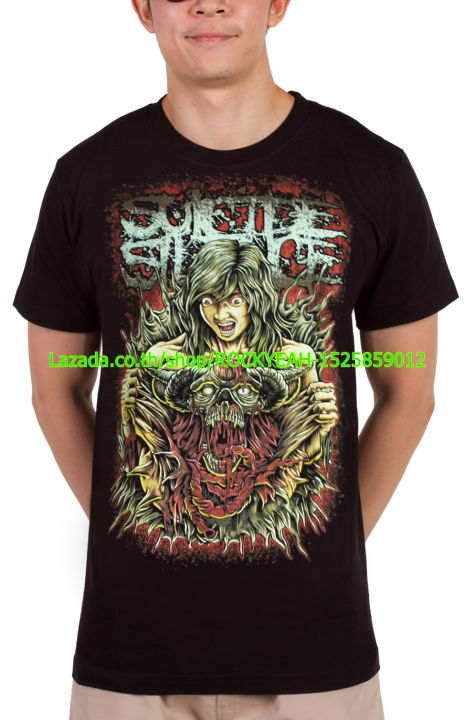 เสื้อวง-suicide-silence-เสื้อเท่ห์-แฟชั่น-ซูไซ-ไซเลน-ไซส์ยุโรป-rdm1186