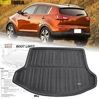 สำหรับ KIA Sportage 2011-2015ด้านหลัง Trunk Liner Cargo Boot Mat ชั้นถาด Protector พรมโคลน Kick Pad 2012 2013 2014 R SL