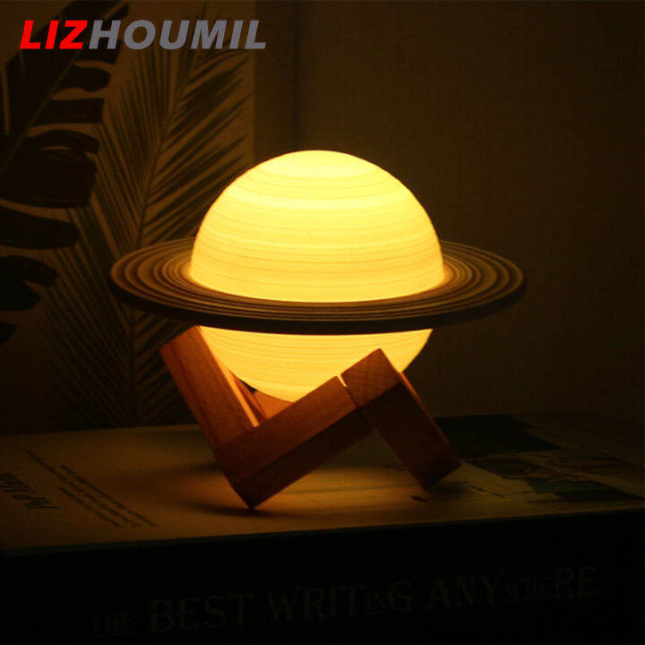 lizhoumil-โคมไฟ-led-ดาวเสาร์1w-16สี-ไฟกลางคืนชาร์จ-usb-แบตเตอรี่300mah-โคมไฟตั้งโต๊ะของขวัญคริสต์มาส