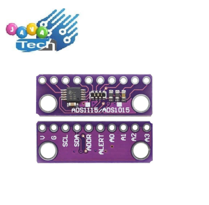 Mini ADS1115 4 Channel 16 bit I2C ADC Programmable Gain Amplifier ...