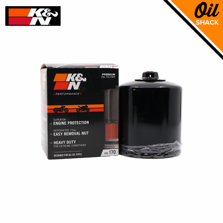 K&N OIL FILTER KN170 (HARLEY DAVIDSON ‘18’19 SPORTSTER/ROASTER/48