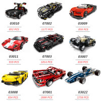 XINGBAO NEW Creative Car Series The Noble Racing Future Car Sets Building Blocks MOC Bricks Educational Toys