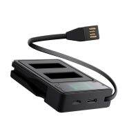 【Must-have】 3-Way USB Charger สำหรับ Hero 9 Black Battery Charger 3ช่อง Smart Charger Dock ไฟแสดงสถานะสำหรับ Go Pro 9อุปกรณ์เสริม