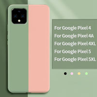 Kes Silikon 7A พิกเซล7 6 Pro 4 4A 5G 6A Kes Lindungan Lembut untuk Pixel 4XL 5 4 XL Capa Fundas Kalis Gegar