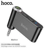 Hoco E58 WIRELESS RECEIVER SOUND IN-CAR AUX อุปกรณ์เชื่อมสัญญาณ บูลทูธในรถยนต์ BT V5.0 ของแท้ 100% NBboss