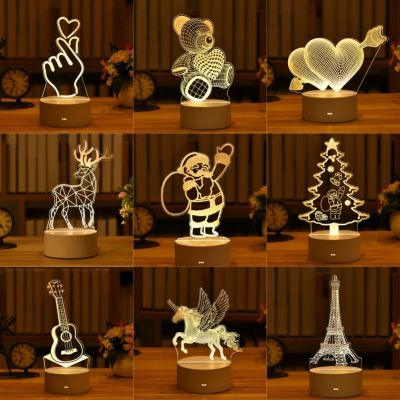 【CC】 Led Lamp for Childrens Night Table Valentines Day Bedside