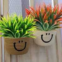 Fake Plants UV Resistant Artificial Tall Grass Plants Faux Tropical Flowers Bushes Décor Fall  Planters Patio Front Door Porch Plastic Greenery Decoration