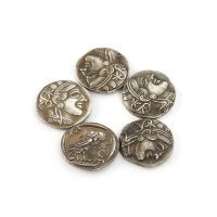 【CC】✴❅  1Pc Coin Ancient Greek Commemorative Collection Decoration Coins Crafts