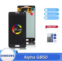 4.7 "G850จอ LCD สำหรับ Samsung GALAXY Alpha SM-G850F G850F G850M G850Y NOTE 4 MINI LCD DisplayTouch หน้าจอดิจิตอล Assembly