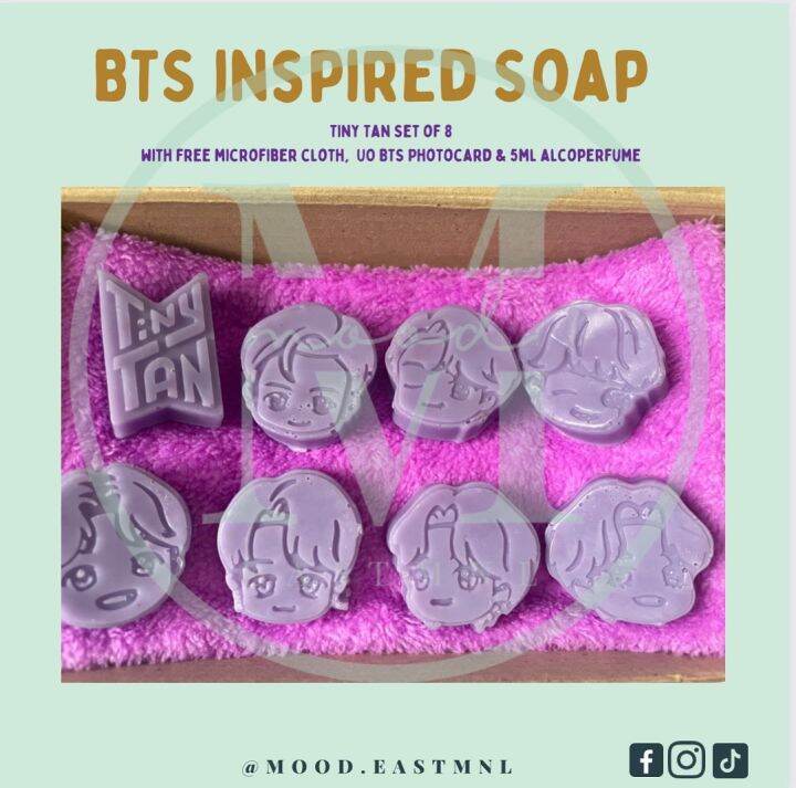 BTS in the soap Tiny Tan Set | Lazada PH