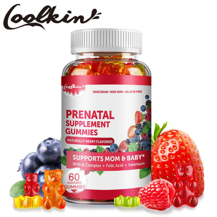 PRENATAL SUPPLEMENT GUMMIEScontains folic acid and selenium