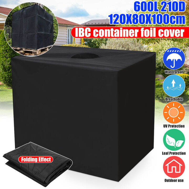 600L Outdoor IBC Container Cover Waterproof Protective Hood For Rain ...