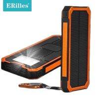 Huge Capacity Solar mAh Dual-USB Waterproof Solar Battery Charger For All Phone Iphone Huawei Xiaomi