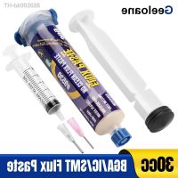 ◑✕♈ GEELOANE 30ML Syringe No-Clean Lead-Free Soldering Paste Flux For LED BGA SMD PCB Electrical (1.62oz/46g)