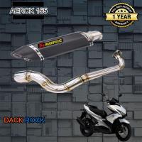 ท่อaerox155ท่อyamaha aerox155 ท่อakrapovic2รู เคฟล่าดำ aerox155 ท่อแต่ง aerox155 เสียง แน่น นุ่ม ทุ้ม ไม่แต่งในรอบสูง ระบายความร้อนได้ดี อัตราเร่งดีขึ้น ตรงรุ