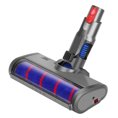 Soft Roller Brush Head for Dyson V10 Digital Slim Fluffy V12 Detect Slim Cordless with LED Headlight