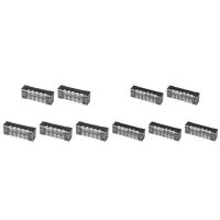 【CW】 5pcs Terminal Block Strip Row 15A 600V Screws Tenacity Wire