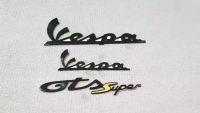 ( โปรโมชั่น++) คุ้มค่า Set Logo Vespa GTS สติ๊กเกอร์นูน 3D  ราคาสุดคุ้ม สติ ก เกอร์ ติด รถ สติ๊กเกอร์ ออฟ โร ด สติ ก เกอร์ ข้าง รถ กระบะ สติ ก เกอร์ ข้าง รถ สวย ๆ