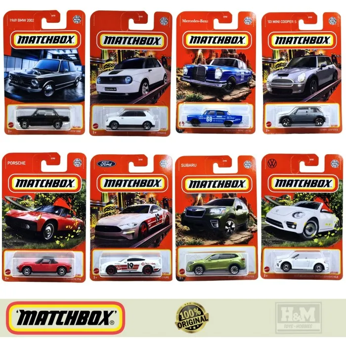 Matchbox Reguler Assortment Bebas Pilih - 30782-933W | Lazada Indonesia