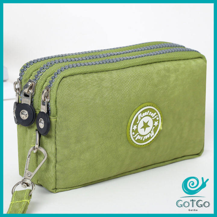 gotgo-กระเป๋าใส่เหรียญ-กระเป๋าใส่มือถือ-กระเป๋าผ้ายีนส์-เคสกุญแจ-กระเป๋าแฟชั่น-กระเป๋าถือ-กระเป๋าคลัช-ladies-bag-สปอตสินค้า