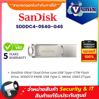 Sandisk SDDDC4-064G-G46 64GB Flash Drive SANDISK Ultra Dual Drive Luxe (Type-C) By Vnix Group