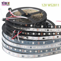 5เมตร WS2811 LED พิกเซลแถบแสง Rgb สีเต็มรูปแบบ5050 Led แถบริบบิ้นที่มีความยืดหยุ่นแอดเดรสดิจิตอล LED เทป1 Ic ควบคุม3 *