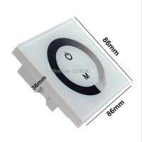 led strip 12-24W dimmers 0-100 brightness adjustment Touch switch Brightness intensity Square wall controller