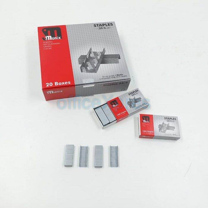 Isi Staples No 3 24 6 Isi Stapler Besar 24 6 1m Necis No 3 Isi Hekter MUNIX Kangaro