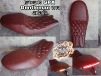 เบาะแต่ง gpx gentleman200 cc ตรงรุ่นใส่ได้เลย (เหมาะสำหรับรถมอเตอร์ไซต์สไตล์วินเทจ) รุ่นgpx gentleman