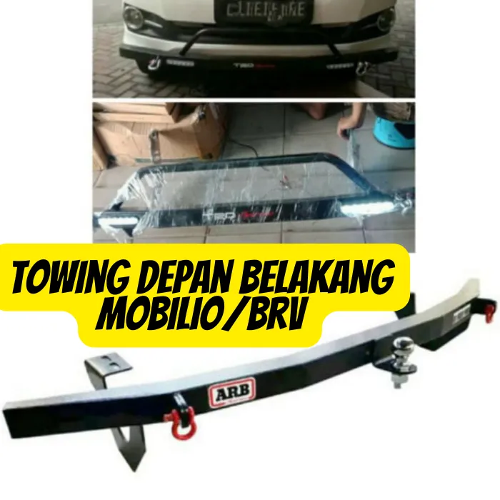 Towing BAR ARB Tanduk Besi Depan Belakang Mobilio/BRV Lazada Indonesia