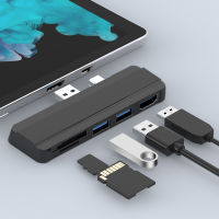 4 5 6 Docking Hub สำหรับ Surface Usb Hub Multi-Port 3.0 Docking Station รองรับ Sdtf Spl Usb Hub 5in1 Usb Compatible