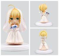 FateStayNight Saber10 ชุดแต่งงานครบรอบ เซบา Q รุ่นดินเหนียวบรรจุกล่องขนาดเล็กขายส่ง