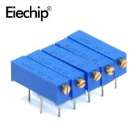 ☜ 5pcs Trimming potentiometer 3006P series variable resistor 100R 200R 500R 1K 2K 5K 10K 100K 200K 500K 1M be adjusted sideways