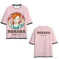 2023 newsummer ใหม่แฟชั่นเสื้อยืดแขนสั้น Casual unisex เสื้อยืดอะนิเมะ gojo nobara shire Plus Size