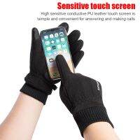 Warm Gloves Touch Screen Cycling Motorcycle Gloves Full Finger Waterproof for Skiing Fishing Cycling Mountaineering